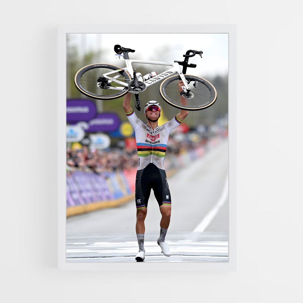 Poster Mathieu de van – affiche Cyclisme (vue 3)